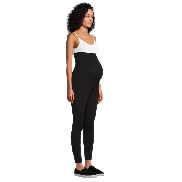 Time and Tru Pants - Time and Tru Maternity Leggings in (BLACK SOOT) (S) (4-6)
